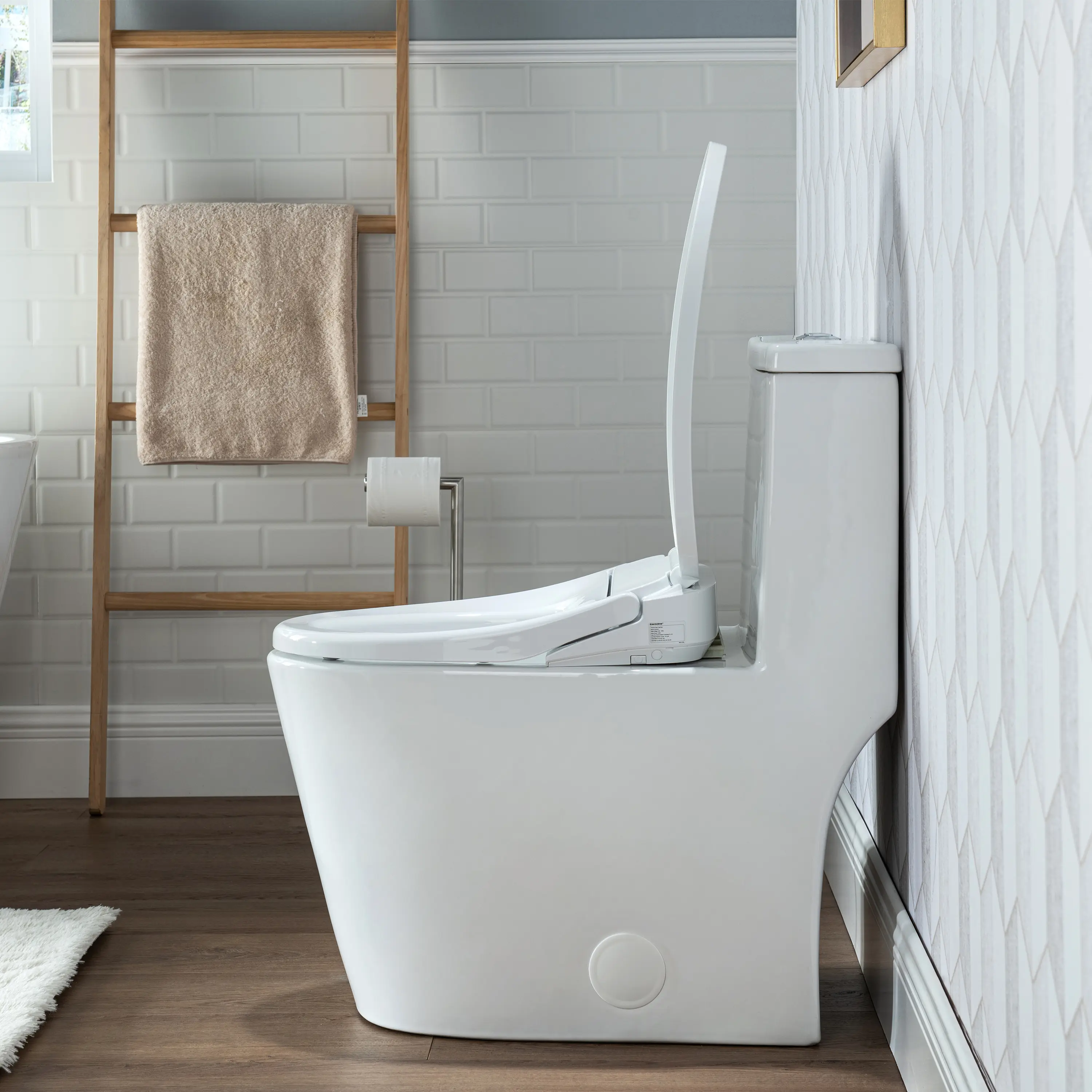 Casta Diva Elongated Electric Bidet Toilet Seat with Side Panel | CD-BT05 - Image 9